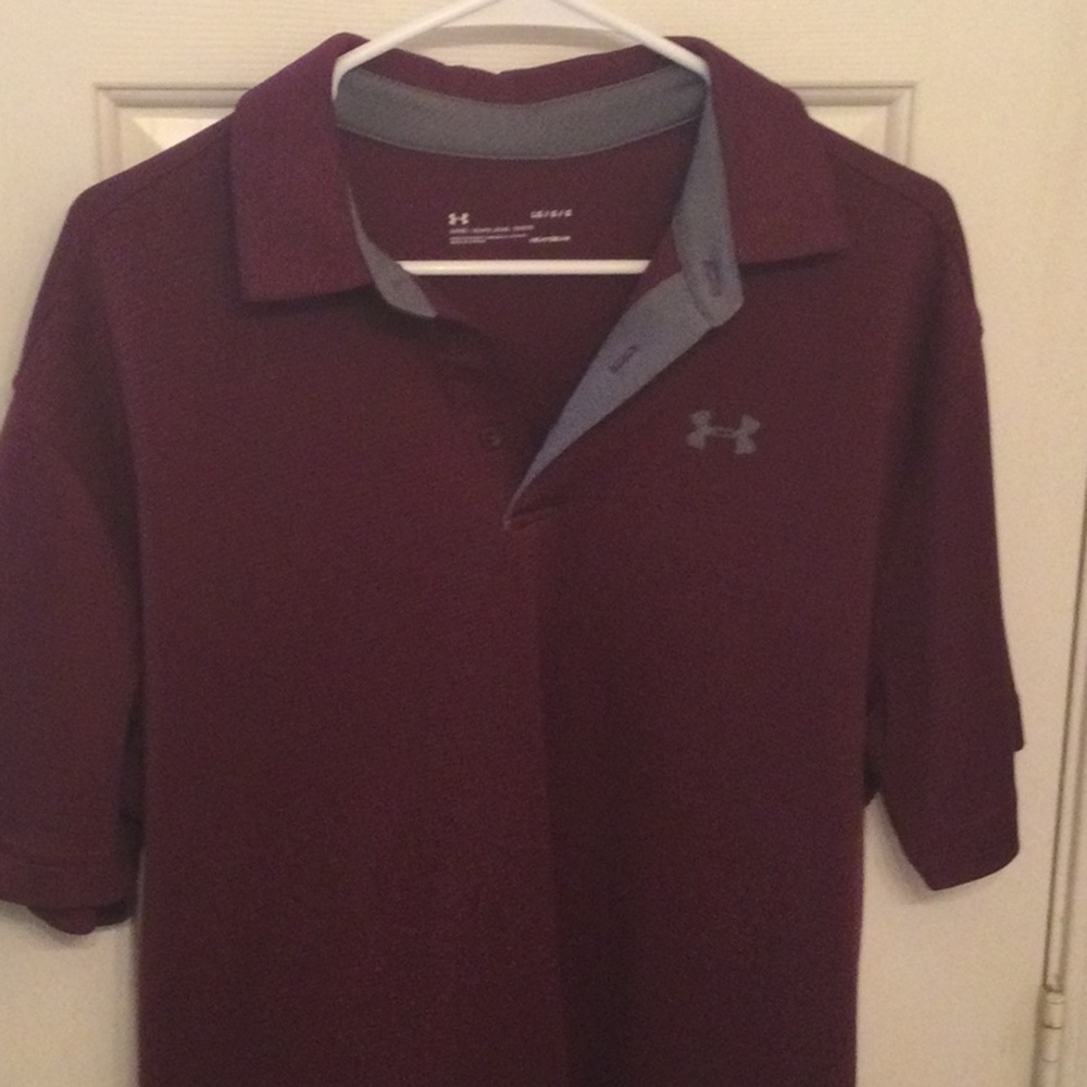 Under Armour heat gear golf shirt